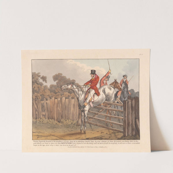 [Hunting Discoveries] … Discover if you intend to do the thing well … (1817) by Henry Thomas Alken