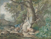 Hunting Still Life in a Forest