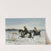 Hunting with greyhounds (1875) by Jan Chełmiński