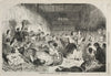 Husking the Corn in New England (1858)