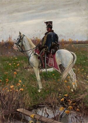 Hussar from the 13th Regiment of the Army of the Duchy of Warsaw