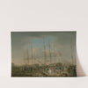 Hussars Embarking at Deptford by William Anderson
