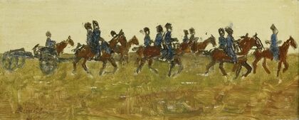 Hussars on Maneuver (c. 1880 - c. 1923)