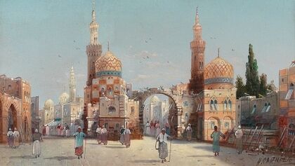 Hustle and Bustle in an Oriental City