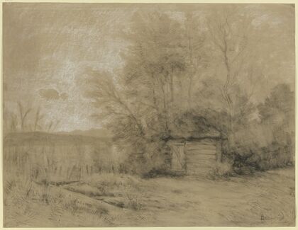 Hut in the swamp