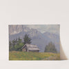 Hütte auf der Waucha-Alm by Georg Holub