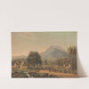 Huwelijksoptocht aan de voet van de berg Salak op Java (1869) by Johan Conrad Greive