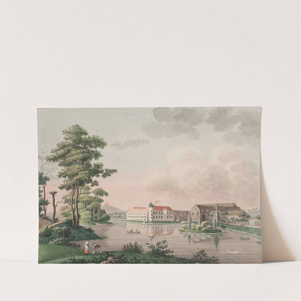 Hvedholm i egnen af Faaborg på Fyn by Søren L. Lange