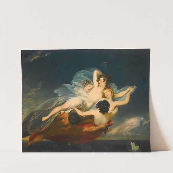 Hylas carried off by nymphs by Henry Howard