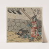 Hyōshigi o utsu bushi (1830) by Utagawa Kuniyoshi