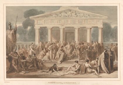 Hypatia Teaching at Alexandria