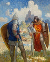‘I am Sir Launcelot du Lake, King Ban’s son of Benwick, and knight of the Round Table’