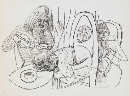 I don’t want to eat my Soup, plate 6 from the portfolio ‘Day and Dream’ (1946)