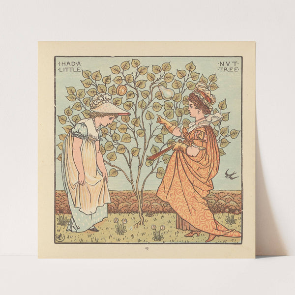 Little Bo-Peep (1876) by Walter Crane