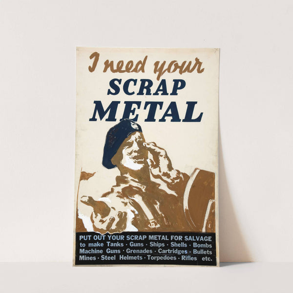 I need your scrap metal by Anonymous