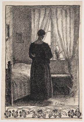 I sovekammeret Anna Syberg