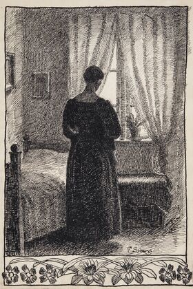 I sovekammeret. Anna Syberg