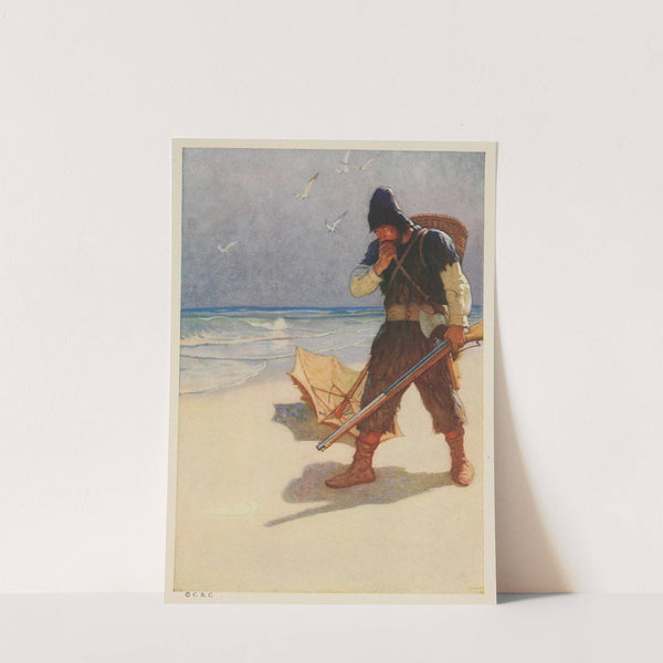 I stood like one thunderstruck, or as if I had seen an apparition (1920) by N. C. Wyeth