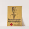 I summon you to the comradeship - Woodrow Wilson Answer the Red Cross Christmas roll call for universal membership by Leo Mielziner