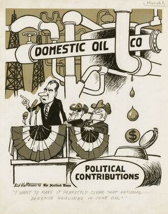 I want to make it perfectly clear that national defense requires 18-cent oil