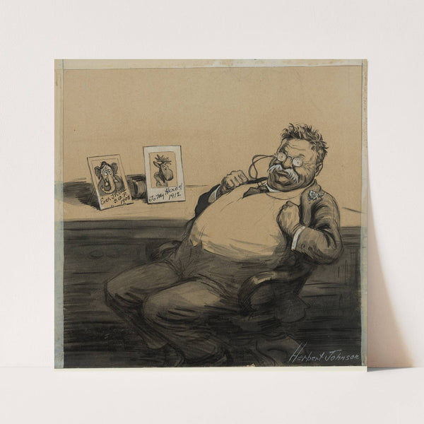 Abraham Lincoln. Defending young Armstrong (1865) by Theodore Schrader