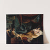 Iachimo Emerging from the Chest in Imogen&#039;s Chamber by James Barry