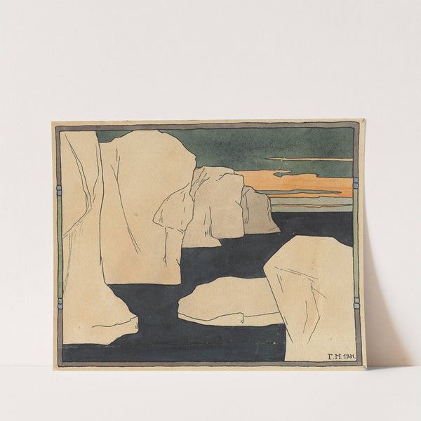 Icebergs by Georgii Narbut