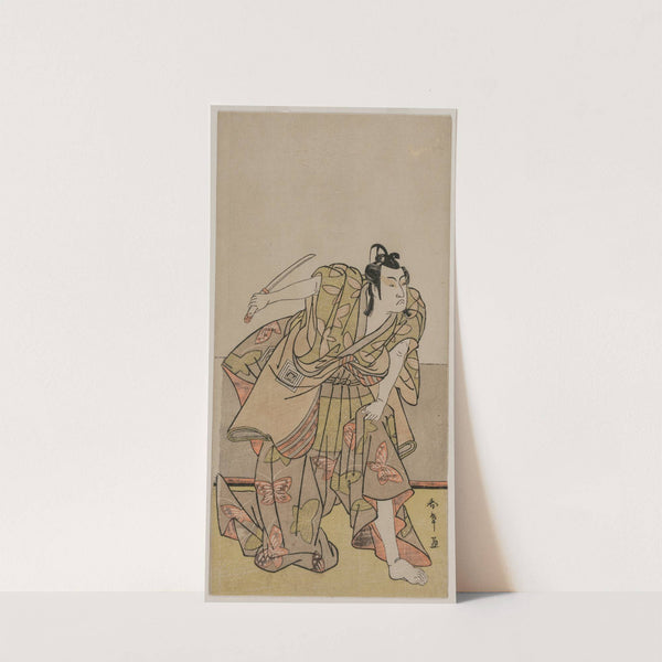 Ichikawa Monnosuke II as Soga no Goro by Katsukawa Shunshō
