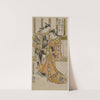 Ichimura Takenojo and Sanjo Kantaro as a Pair of Lovers in the Yoshiwara by Torii Kiyonobu I