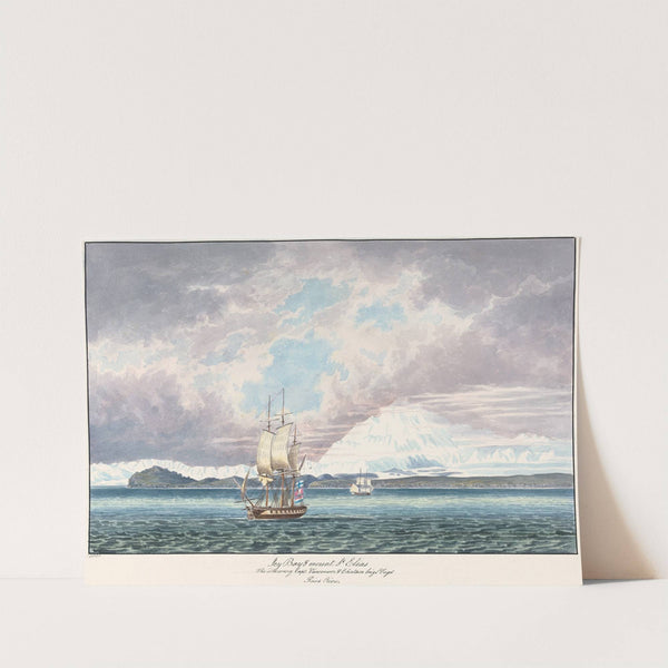 Icy Bay & Mount Saint Elias by Charles Hamilton Smith