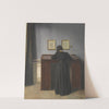 Ida Standing At A Desk by Vilhelm Hammershøi