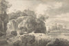 Ideal Landscape with a Shepherd and Cows
