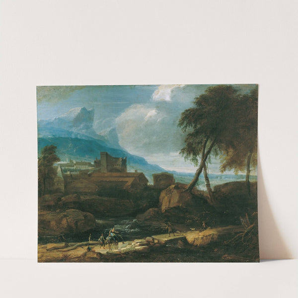 Ideale Landschaft by David Richter the elder