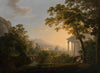 Ideale Landschaft mit Tempelgebäuden (1808)
