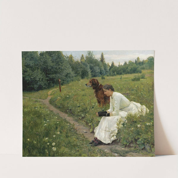 Idyll by Gerhard Munthe
