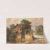 Idylle am Stadtgraben by Johann Kautsky