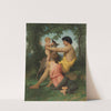 Idylle; famille antique by William Bouguereau