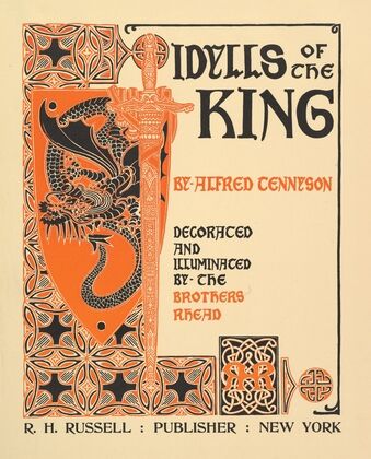 Idylls of the King by Alfred Tennyson (1898)
