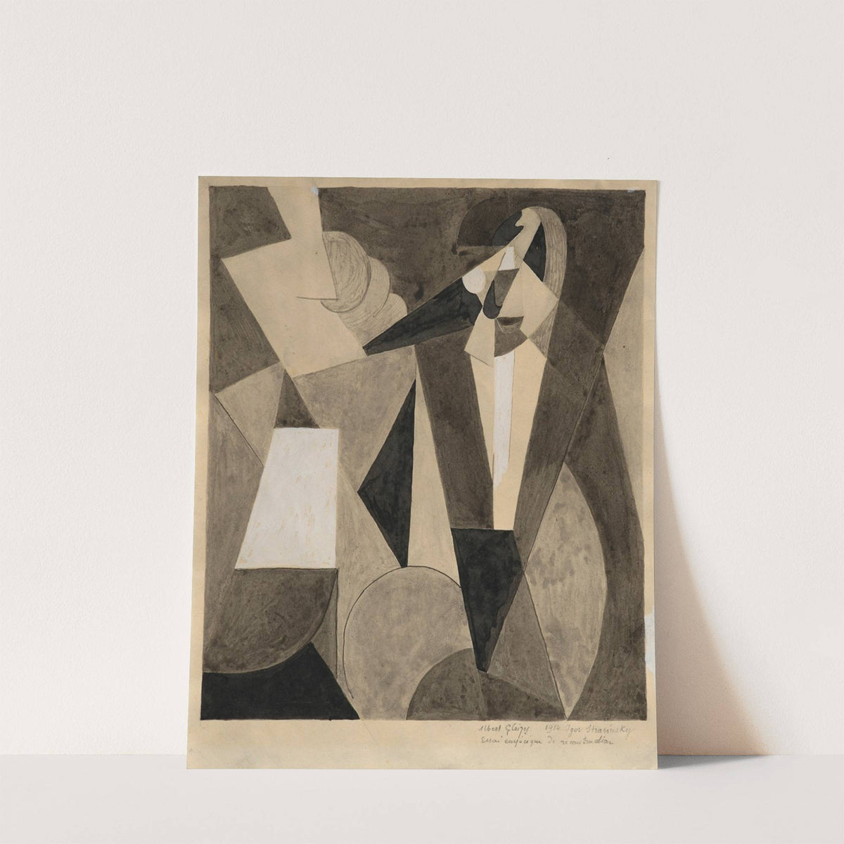Igor Stravinsky (1914) by Albert Gleizes