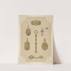 Ii Jahrgang (Liefr. I) 1. [Eight Designs For Jewelry, Including Large Gold Chain.] (1872 - 1873) by Martin Gerlach