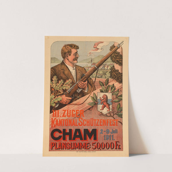 III. Zuger Kantonalschützenfest Cham 1911 (1911) by Orell Füssli AG