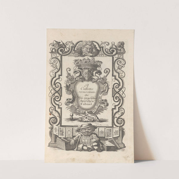 Il Callotto resuscitato, [Title page] (1710-1719) by Elias Baeck