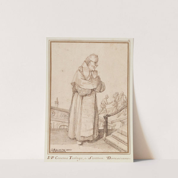 Il Padre concina nemico delle commedie by Pier Leone Ghezzi