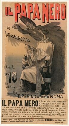 Il Papa nero di E. Mezzabotta (1890)