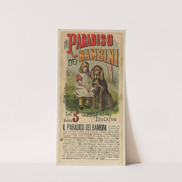 Il Paradiso dei bambini giornale illustrato educativo (1890) by Ottavio Rodella Tavio