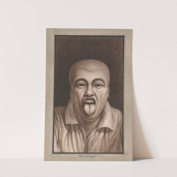 Il tire la langue (1777-1825) by Jean Jacques Lequeu