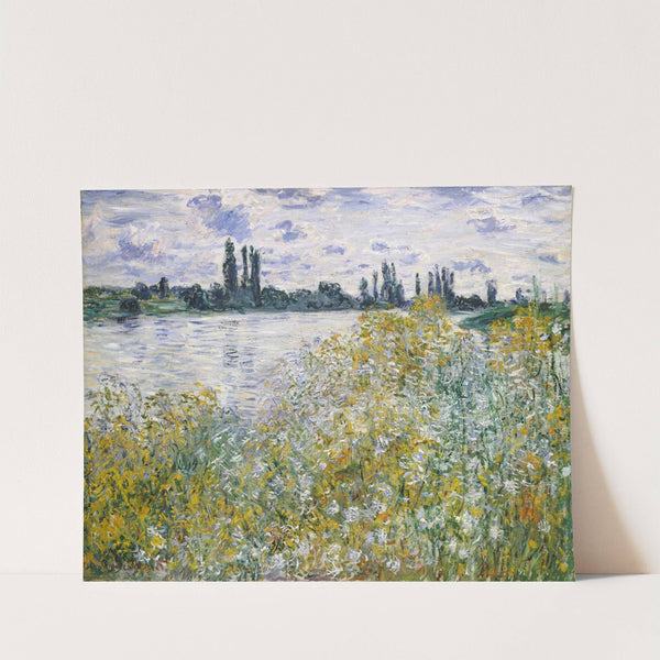 Île aux Fleurs near Vétheuil  (1880) by Claude Monet