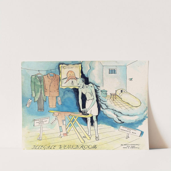 Illegale wensdroom by Eduard Veterman