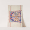 Illuminated Initial &#039;C&#039; by Freeman Gage Delamotte