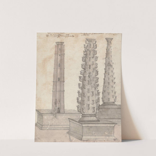 Illumination Columns by Gangaram Chintaman Tambat